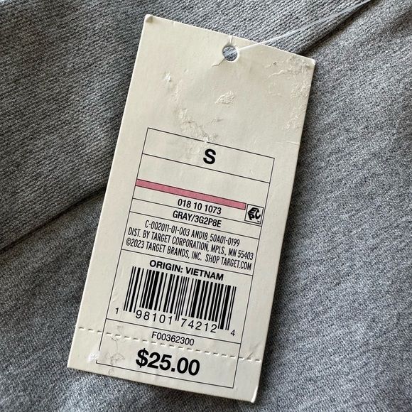 A New Day Women's Skinny Ankle Pants Side Zip Gray Size Small - Picture 5 of 5